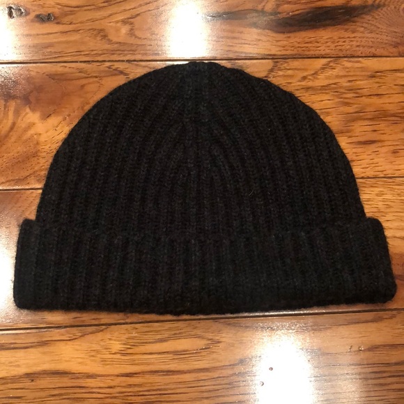 SLT grey cashmere beanie - OS - Picture 3 of 4